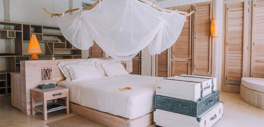 beachfront villa  maldives